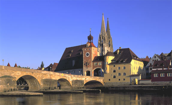 Regensburg Blick auf Regensburg